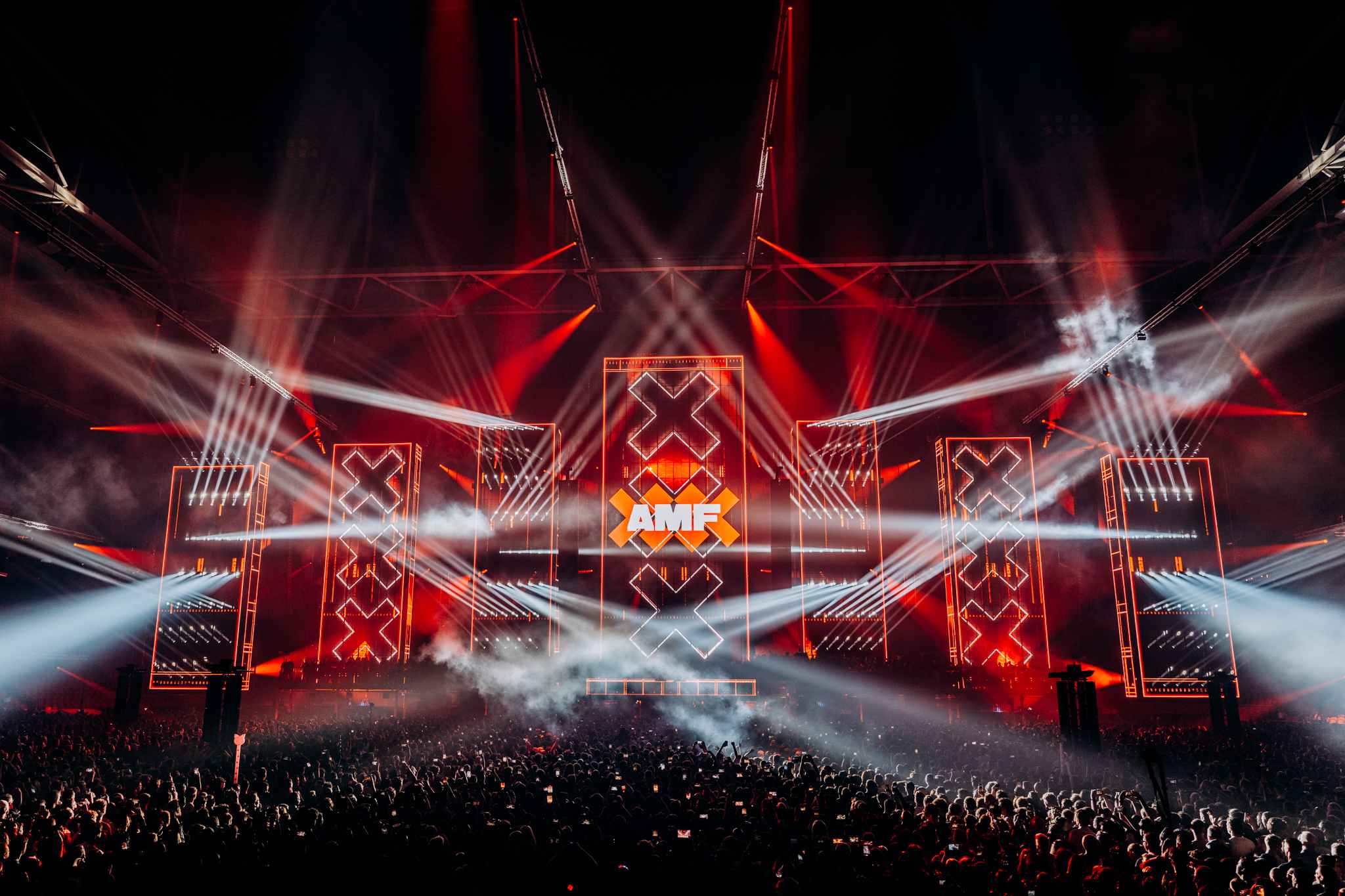 AMF 2026 Set Times Out: Guetta's Monolith Show Runs 01:25-03:10, Amelie Lens Plays 04:10 at the Johan Cruijff ArenA