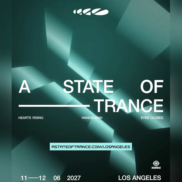 A State of Trance Announces Its First US Festival: Two Days at LA's Ace*Mission on June 11-12, 2027 With Insomniac