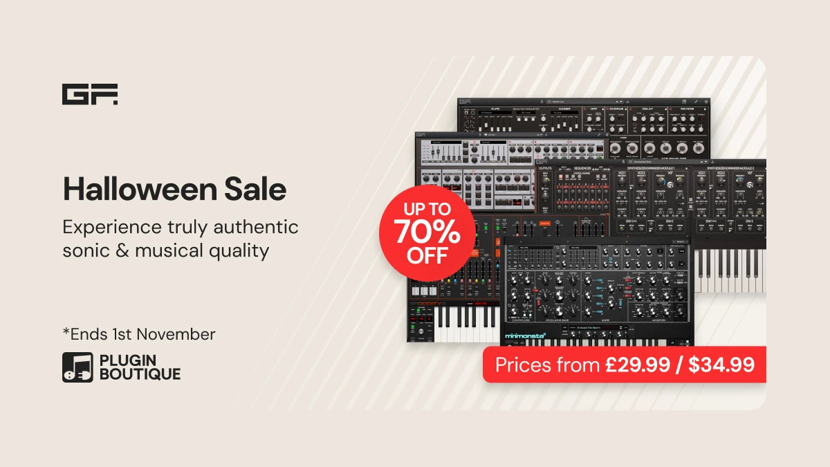 GForce Synths Up to 70% Off at Plugin Boutique Until Nov 1: Halogen FM $34.99, OB-X and IconDrum Half Price